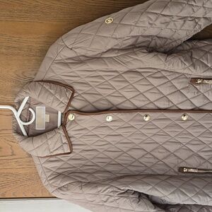 Michael Kors quilted barn jacket